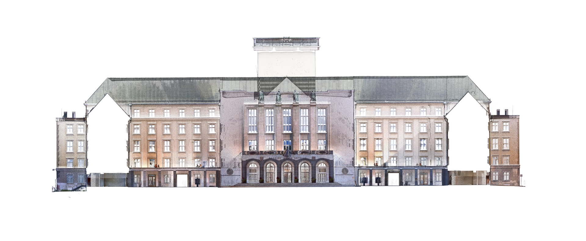Skenování Magistrátu města Ostravy