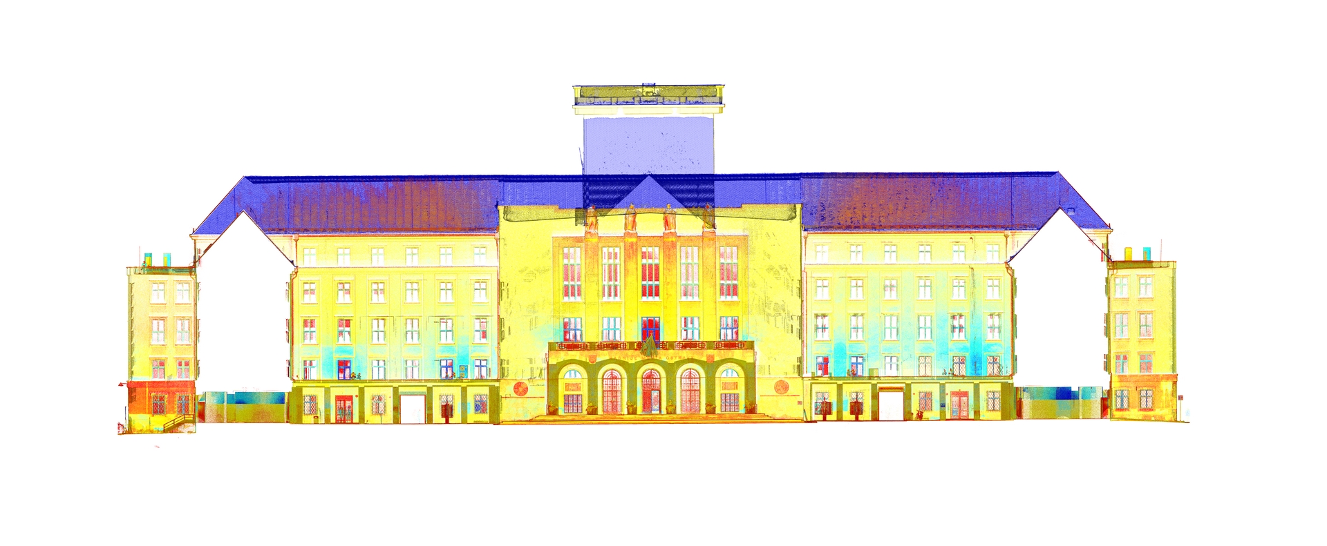 Skenování Magistrátu města Ostravy